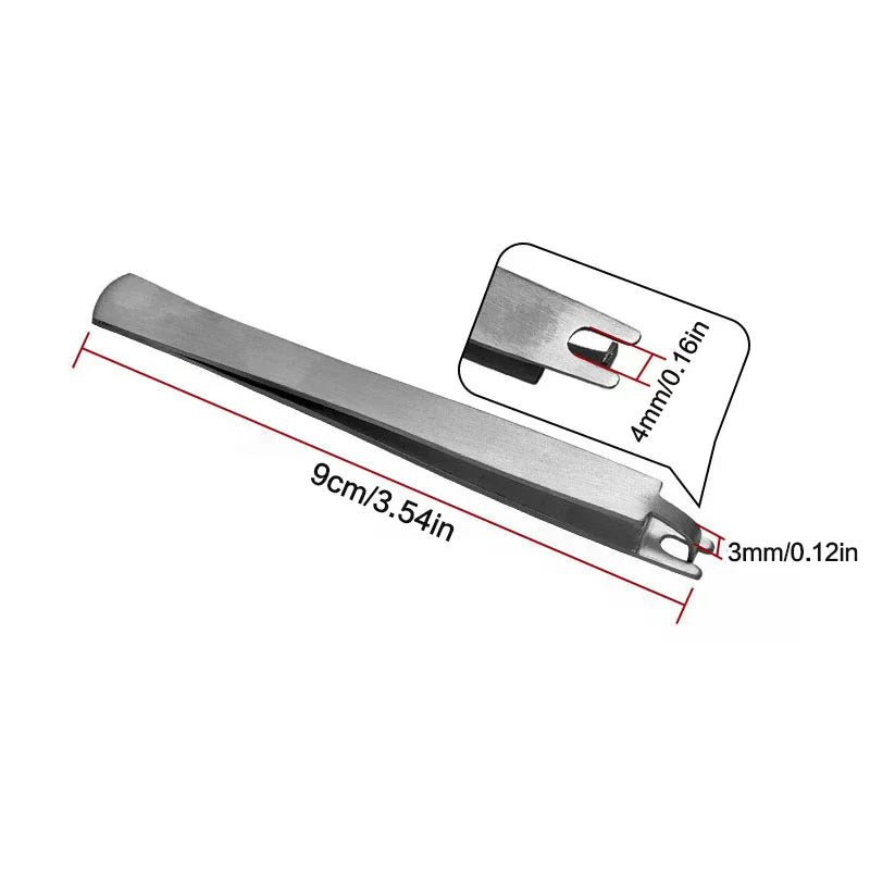 Glasses Nose Pad Install Tool Professional Glasses Screw Tweezer Glasses Frame Adjuster Eyeglass Curvature Adjuster Bender