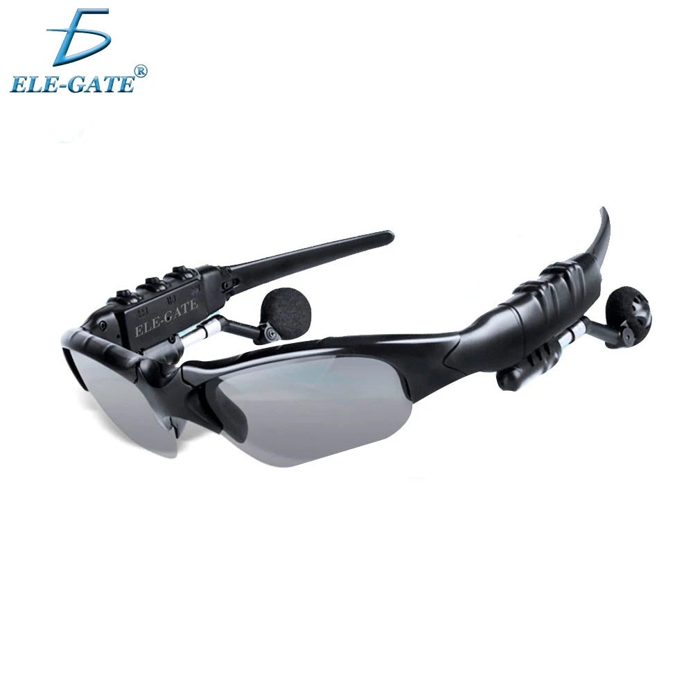 UV400 Mirror Lenses Sunglasses Wireless Headphones Sport Glasses Nylon Frame PC/Acetate Material Model EAR.BT.Y11 Black Blue