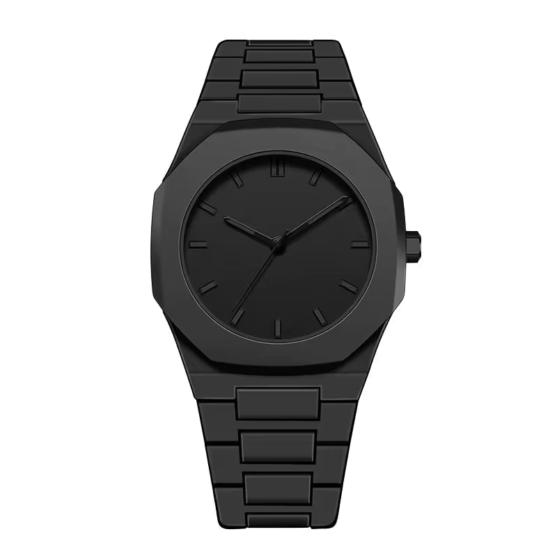 Montre-Bracelet Homme à Quartz Moderne Minimaliste Luxe Fashion avec Cadran Chiffres Arabes Calendrier Étanche Sport Affaires