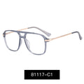 Teenyoun TR90 Men's Square Frame Simple Business Anti Blue Light Glasses Women Wholesale Blue Light Blocking Eyewear Eyeglasses