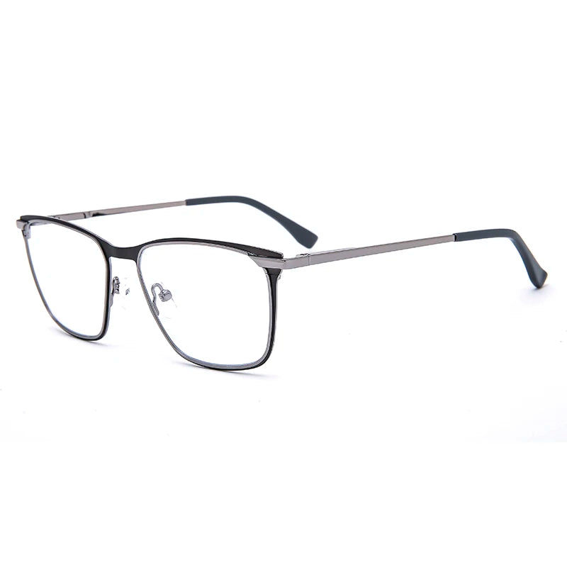 0181 New Fashion Design Rectangular Metal Frame Glasses