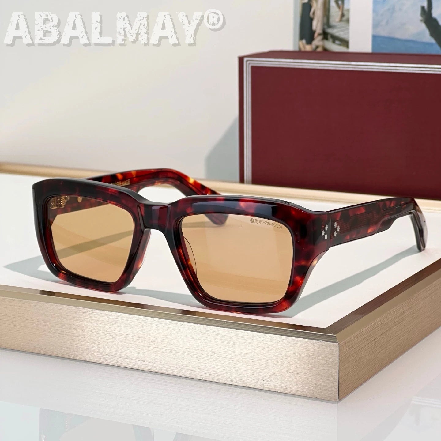 Top Quality Sunglasses for Men Classic WALKER SIZE 53-21 Fashion Women Luxury Glasses Frame Brand Designer JMM Sunglasses UV400