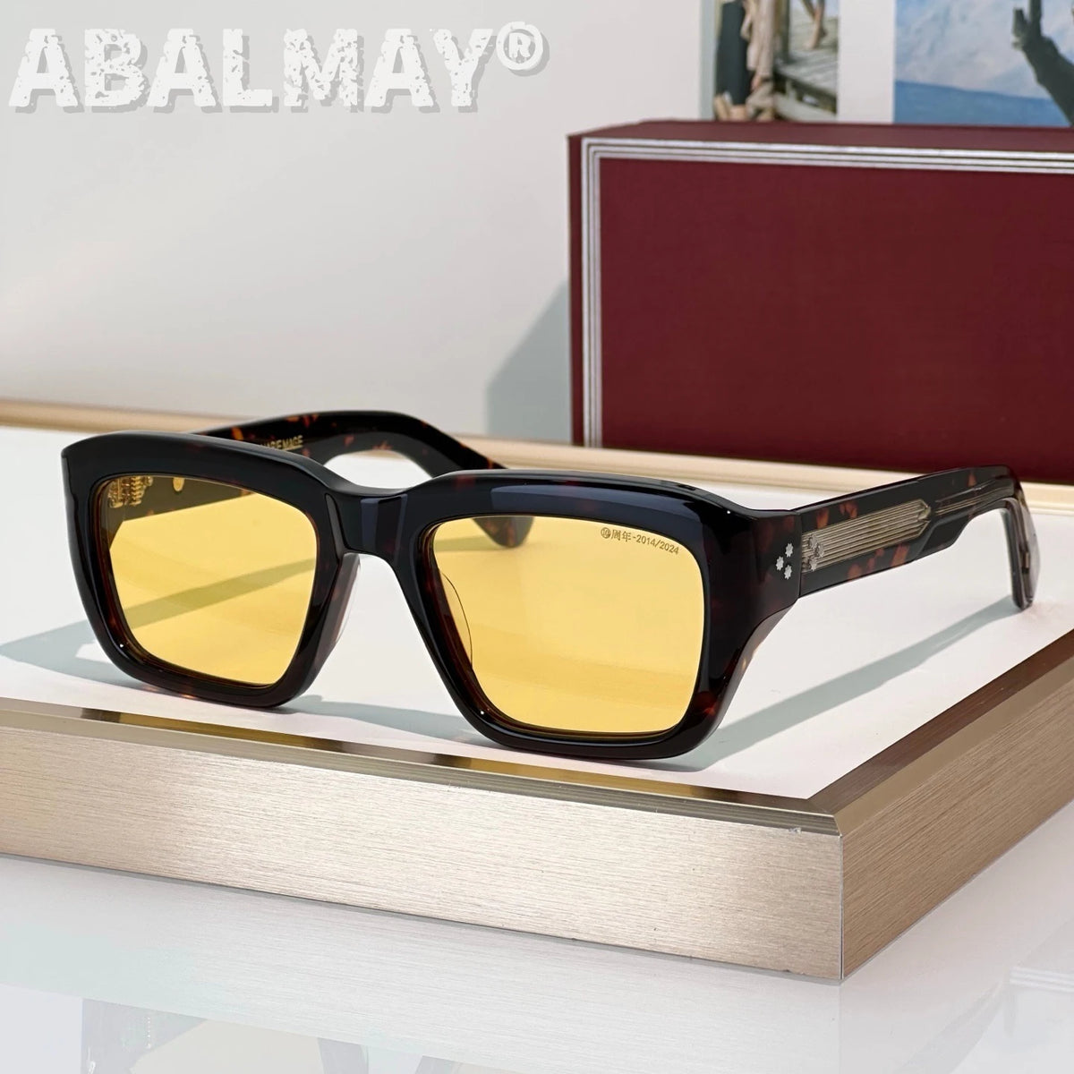 Top Quality Sunglasses for Men Classic WALKER SIZE 53-21 Fashion Women Luxury Glasses Frame Brand Designer JMM Sunglasses UV400