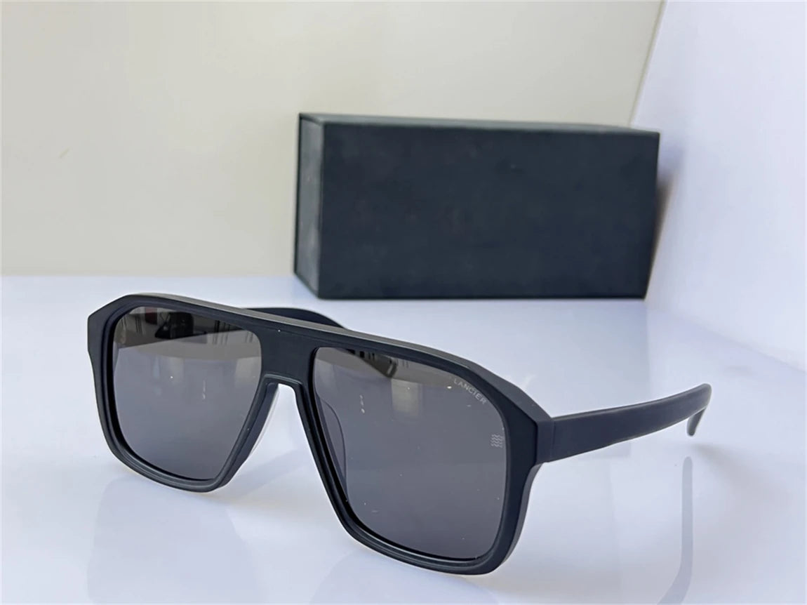 LANCIER DLS710 Size 58-14 Top Quality Sunglasses for Men Luxury Women Designer Sunglasses Classic Retro Fashion Glasses Frame