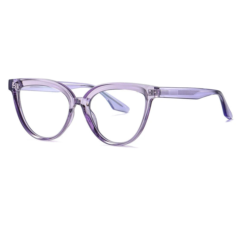 Colorful Mens Acetate Eyeglasses Cat Eyes Design Anti Blue Light Eyewear 2026 Round Eyeglasses Frames