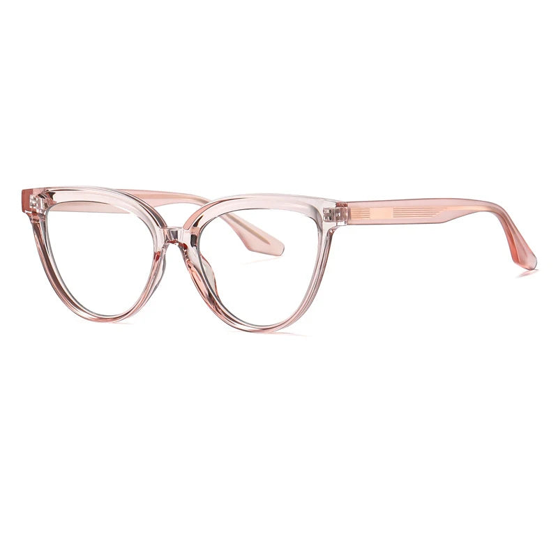 Colorful Mens Acetate Eyeglasses Cat Eyes Design Anti Blue Light Eyewear 2026 Round Eyeglasses Frames