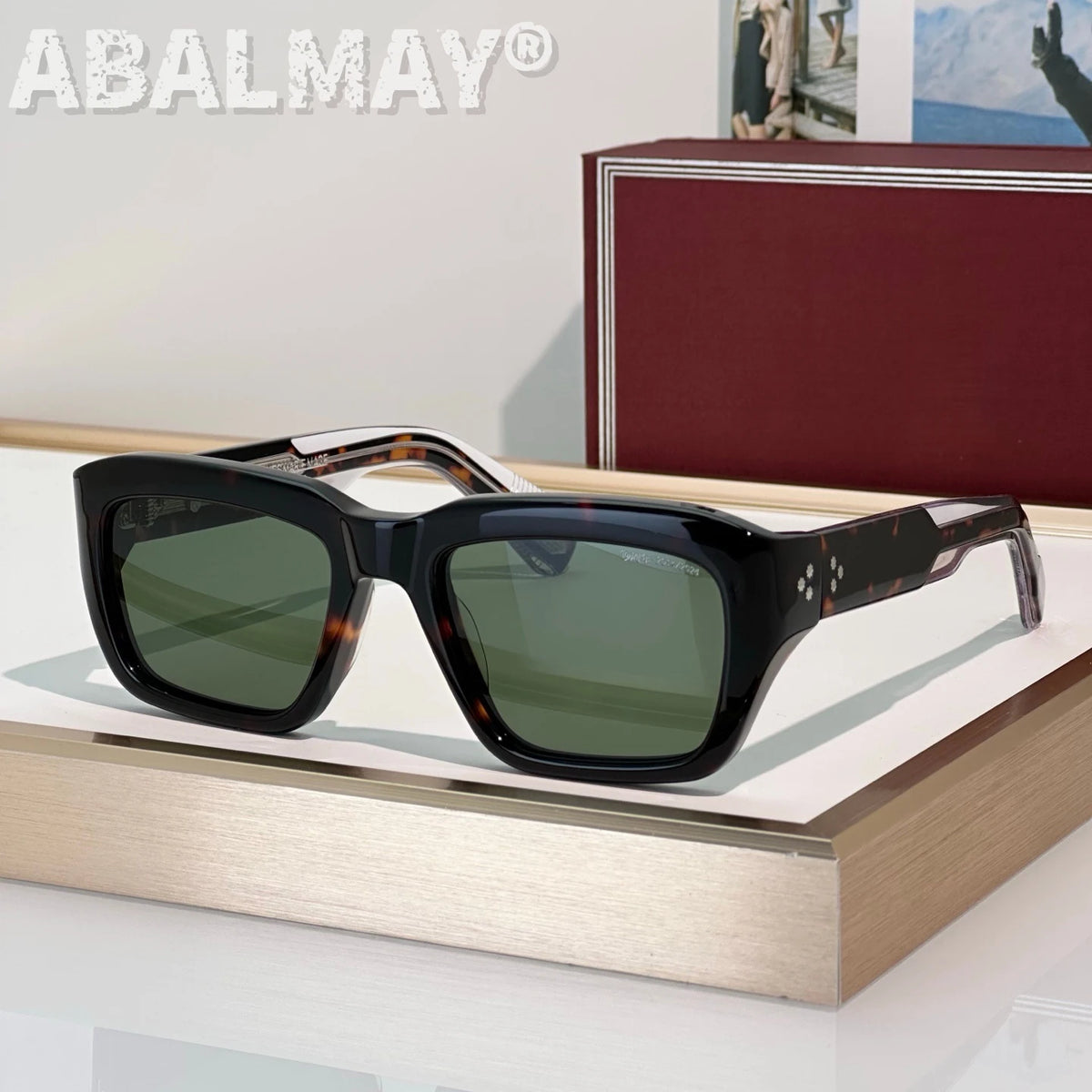 Top Quality Sunglasses for Men Classic WALKER SIZE 53-21 Fashion Women Luxury Glasses Frame Brand Designer JMM Sunglasses UV400