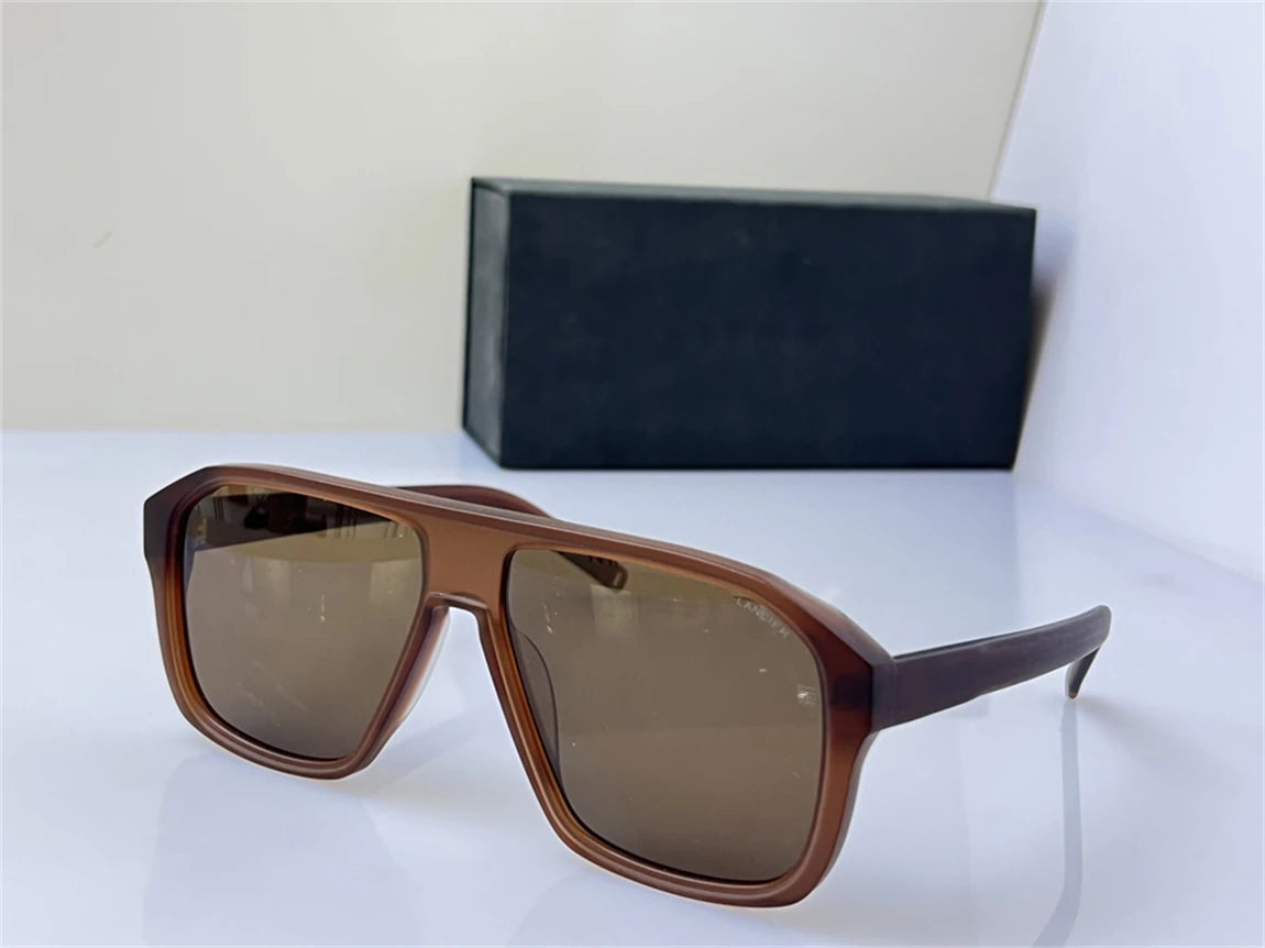 LANCIER DLS710 Size 58-14 Top Quality Sunglasses for Men Luxury Women Designer Sunglasses Classic Retro Fashion Glasses Frame