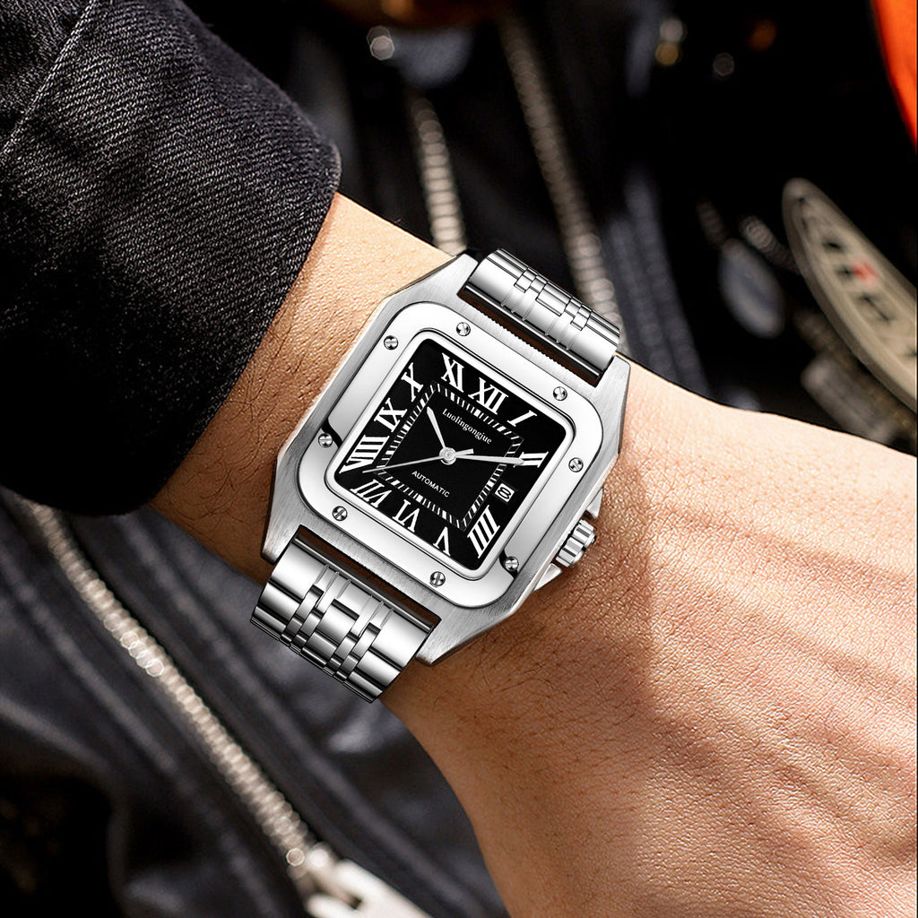Montre pour homme à vente en gros, mécanique automatique Shandushi,