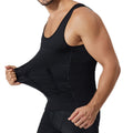 Men Compression Body Shaper Vest Slimming Tank Tops Waist Trainer Belly Control Undershirts Shapewear Weight Loss Workout Vest