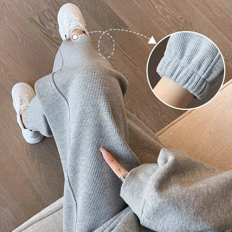 Spring Autumn Loose Casual Pants Women 2023 Black Gray Pantalones Mujer Pantalon Femme Jogger Trousers Plus Size Women Leggings