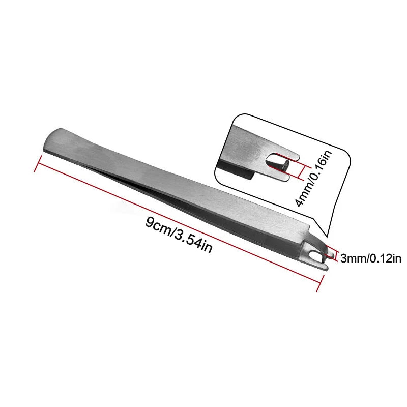 Glasses Nose Pad Install Tool Professional Glasses Screw Tweezer Glasses Frame Adjuster Eyeglass Curvature Adjuster Bender