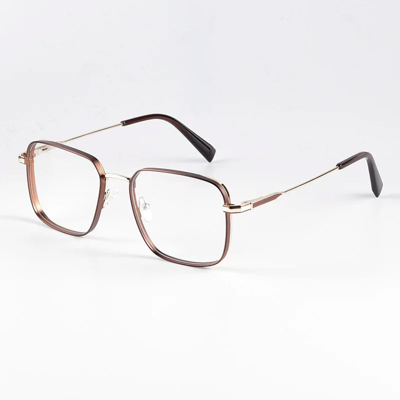 Spectacle Frames for Ladies Wholesale Lightweight Metal Eyeglasses Blue Rim Optical Frames Women OEM Custom Logo Eyewear Supply.