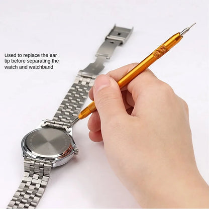 147 Parts Watch Repair Tool Kit for Disassembly Installation Maintenance Adjusting Straps Replacing Batteries