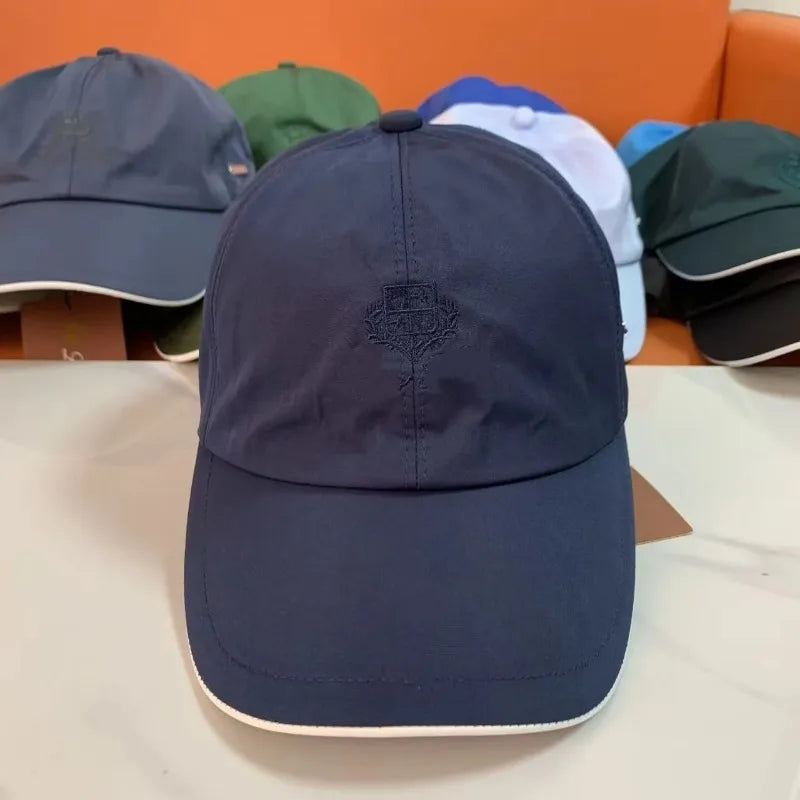 Casquette de baseball unisexe tendance avec visière souple, broderie de lettres, respirante et confortable, protection solaire
