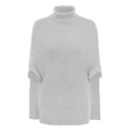 Sweater Women's 2025 Autumn New Cloak Poncho-style European and American Fashion Knitted Shawl