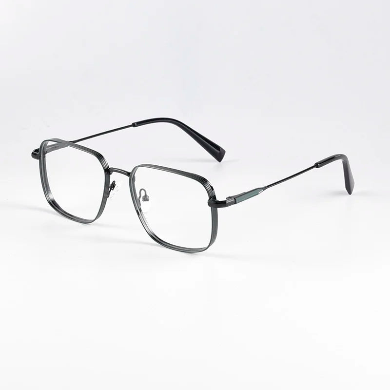 Spectacle Frames for Ladies Wholesale Lightweight Metal Eyeglasses Blue Rim Optical Frames Women OEM Custom Logo Eyewear Supply.