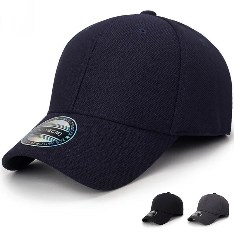 Baseball Cap Men Snapback Hats Fitted Closed Full Cap Women  Male Trucker Hat Casquette
