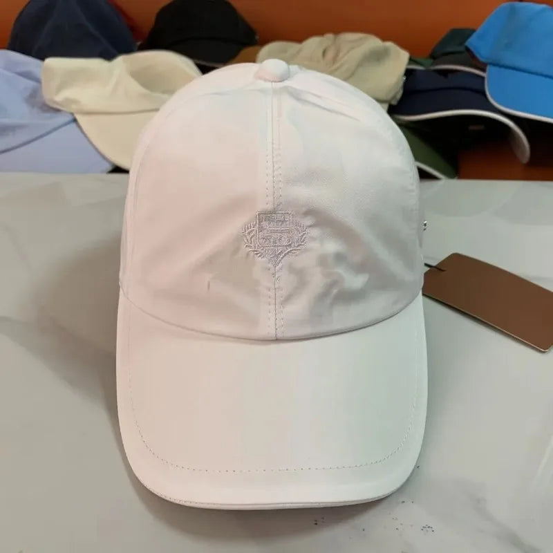 Casquette de baseball unisexe tendance avec visière souple, broderie de lettres, respirante et confortable, protection solaire