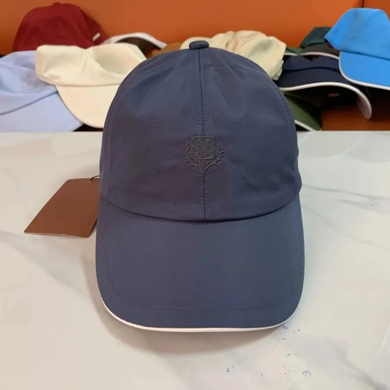 Casquette de baseball unisexe tendance avec visière souple, broderie de lettres, respirante et confortable, protection solaire