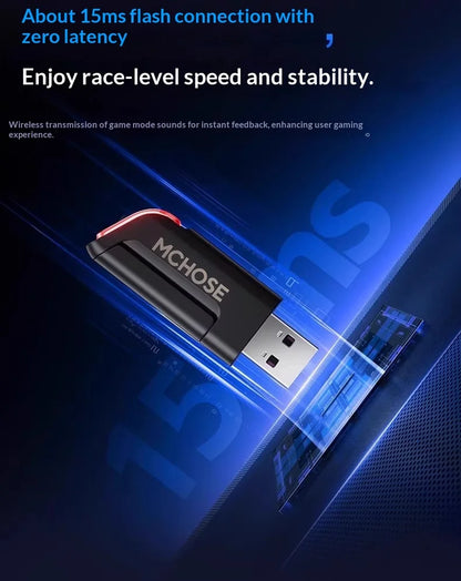 MCHOSE V9 Pro 2 Headset with Microphone Three Mode Bluetooth Wireless Computer PC Gamer Headphones Accessories V9 Pro MCHOSE