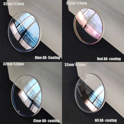 SJG24 32mm*4.5mmSapphire Glass AR Coated Double Domed Glass  Crystal Fits SRP777 SRPC25 SRPB51 SNA22 Model Watch Repair Tool
