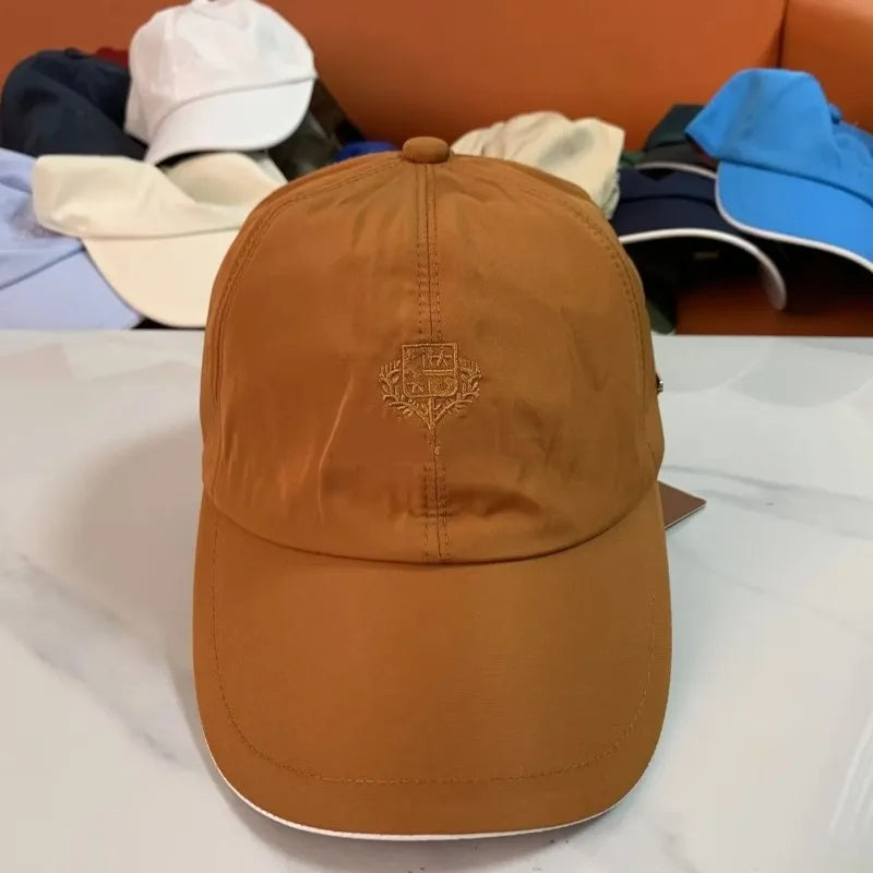 Casquette de baseball unisexe tendance avec visière souple, broderie de lettres, respirante et confortable, protection solaire