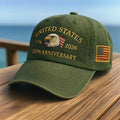Flag USA Eagle Baseball Cap Embroidery Casual Breathable Sports Hat Outdoor Sunscreen Dad Hats For Women Men