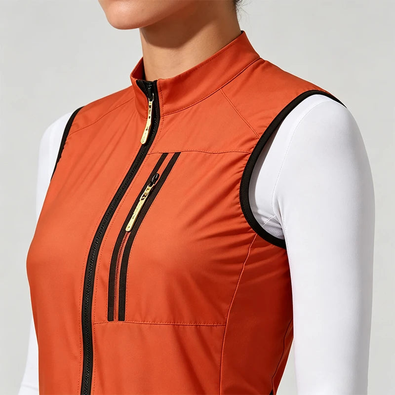 2026 black autumn top quality PRO team lightweight windproof cycling gilet men or women cycling windbreak vest mtb wind vest