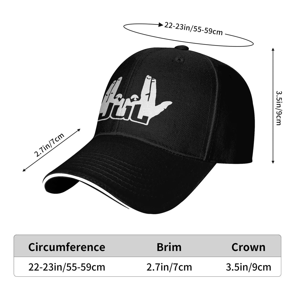 Baseball Cap Rapper Singer Jul Sign Outfits Unisex Style Casquette  Hats Cap , Unique Design Outdoor Workouts Gift Snapback Cap