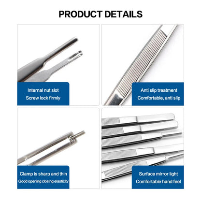 Glasses Nose Pad Install Tool Professional Glasses Screw Tweezer Glasses Frame Adjuster Eyeglass Curvature Adjuster Bender