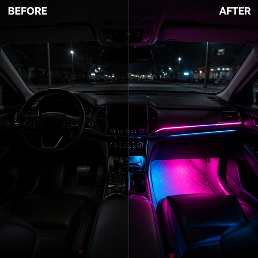 LED d’ambiance voiture