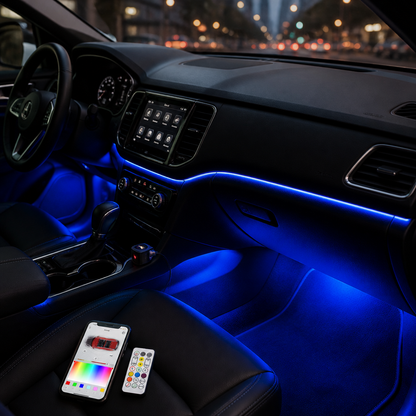 LED d’ambiance voiture