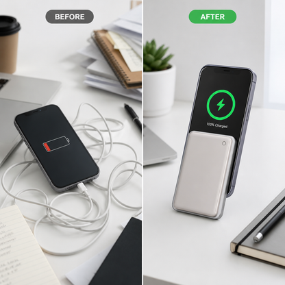 Powerbank magnétique personnalisée