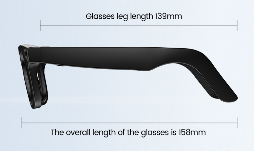 AI Camera Smart Glasses – HD Video, Voice Call &amp; Translation